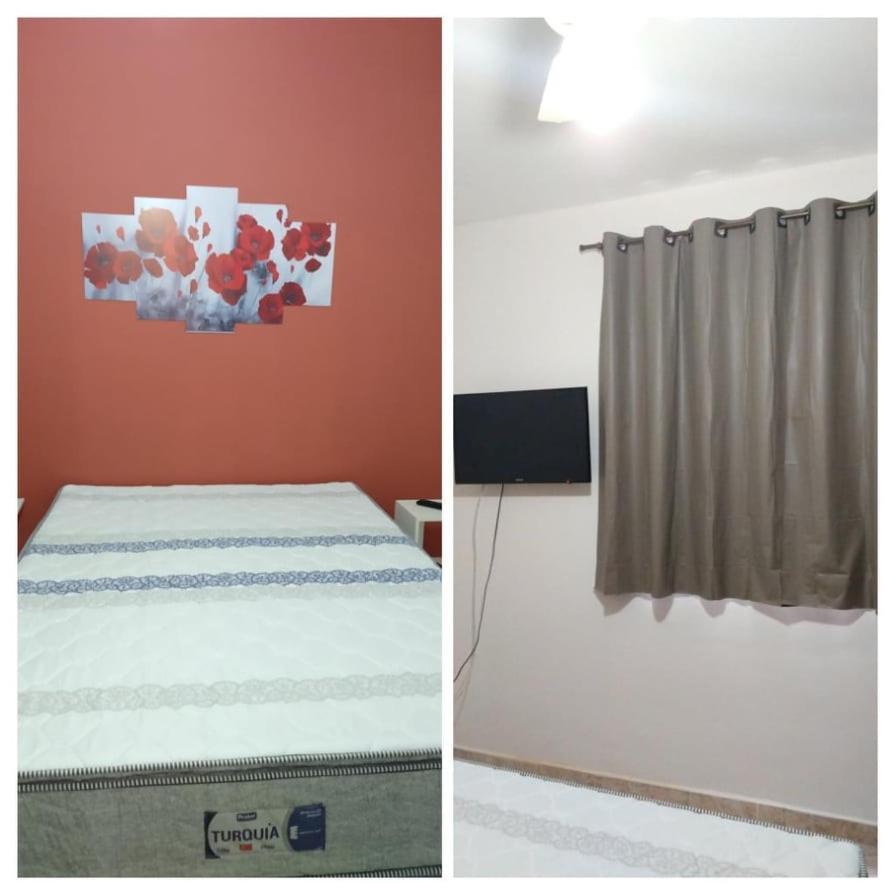 Apartamento 100 Mts Praia Roupa Cama Toalha Banho Wi-Fi 500 Mega Port 24 Hs Сантос Экстерьер фото
