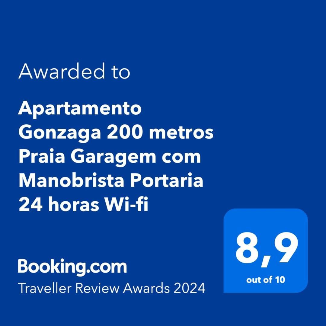 Apartamento 100 Mts Praia Roupa Cama Toalha Banho Wi-Fi 500 Mega Port 24 Hs Сантос Экстерьер фото